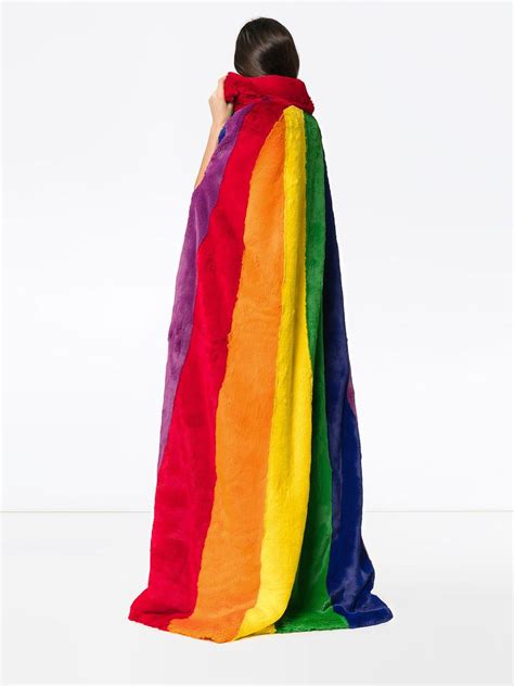 burberry cape rainbow|burberry capes and ponchos.